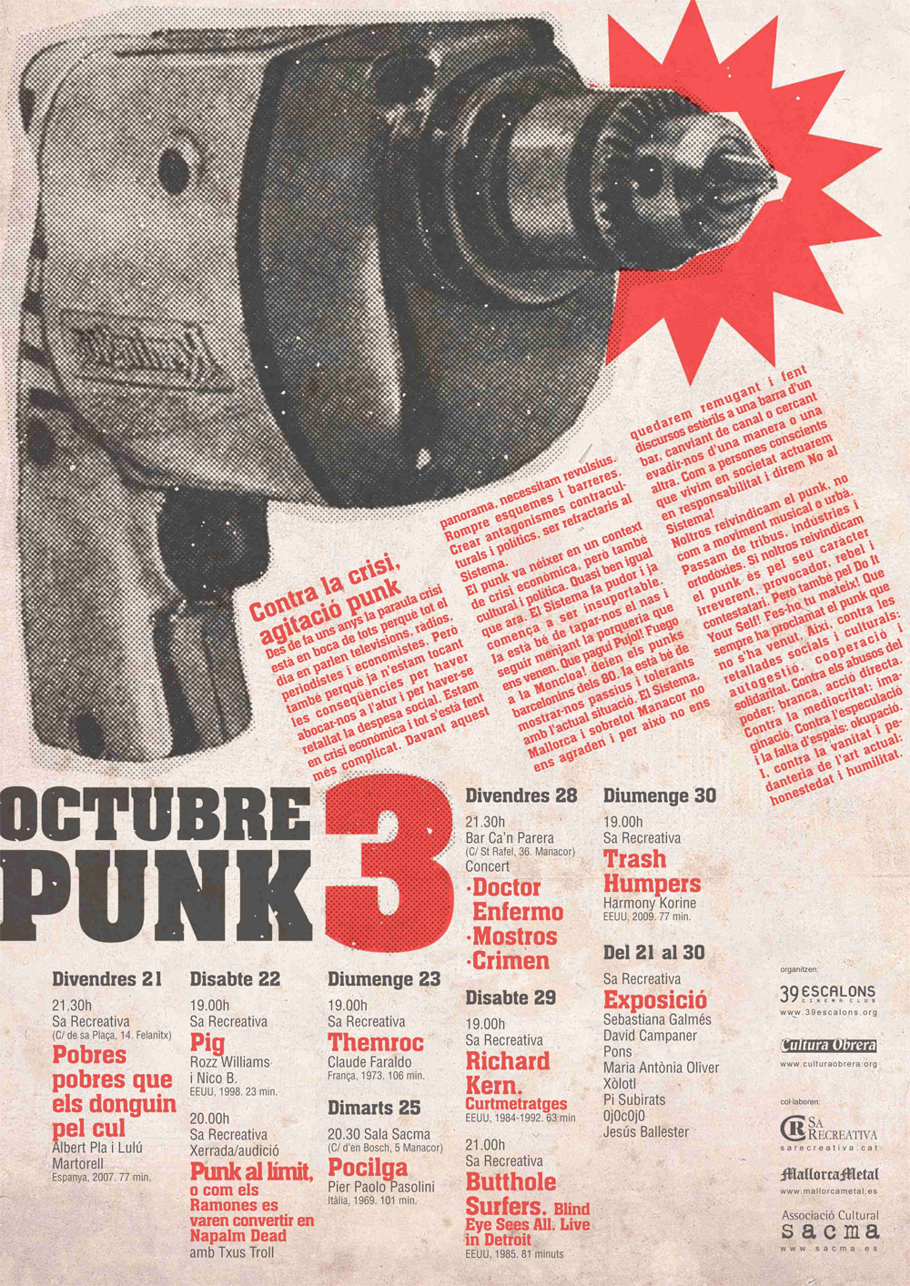 Octubre Punk 3 (Felanitx i Manacor, 21/30-10-11)